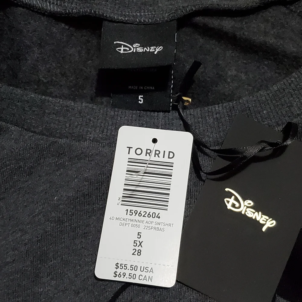 Torrid Disney Sweatshirt - Picture 7 of 8